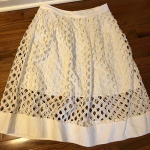 Anthropologie Floreal skirt, like new. Size 12.